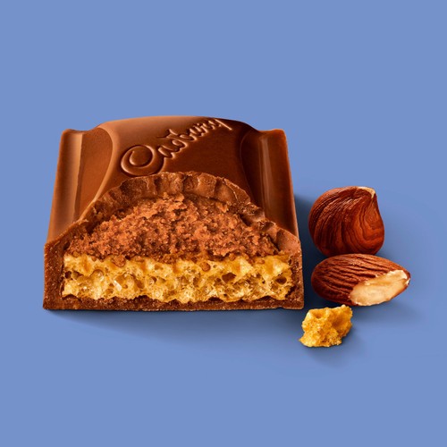 Cadbury Dairy Milk &More Nutty Praline Crisp Chocolate Bar 