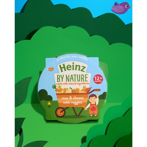 Heinz Macaroni Cheese And Vegetable Baby Food Tray 