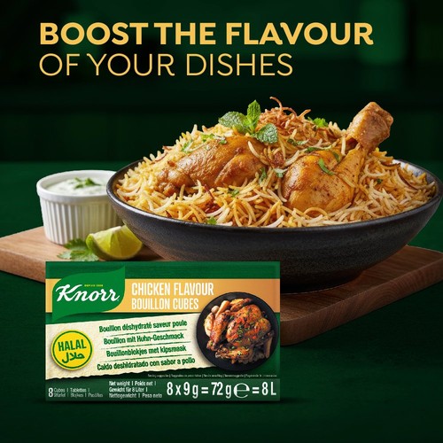Knorr Chicken Flavour Bouillon Cubes 