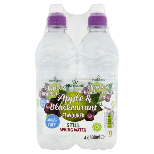 Morrisons Apple & Blackcurrant Still Water