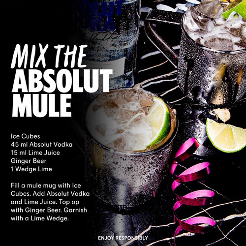 Absolut Blue Original Swedish Vodka