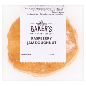 Market Street Raspberry Jam Doughnut - Morrisons Online Groceries & Offers