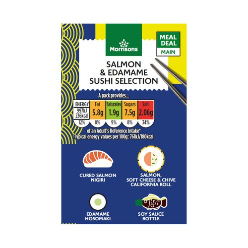 Morrisons Salmon & Edamame Sushi Selection