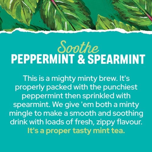 Yorkshire Tea Soothe Peppermint & Spearmint Tea  20 Pack
