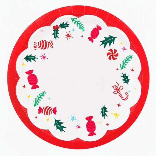 Mad Party Bow Plates