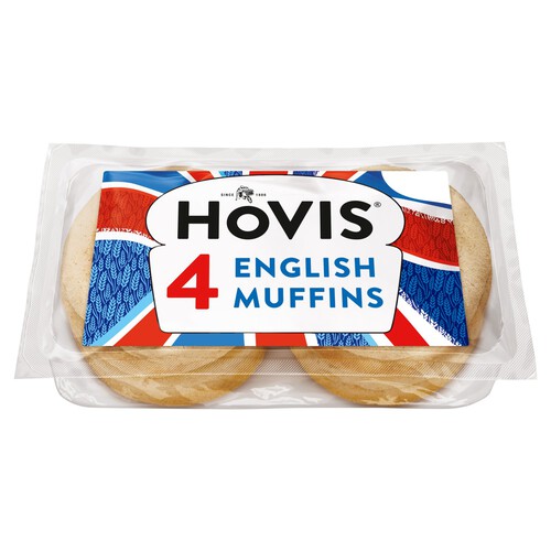 Hovis White Longlife Muffin 