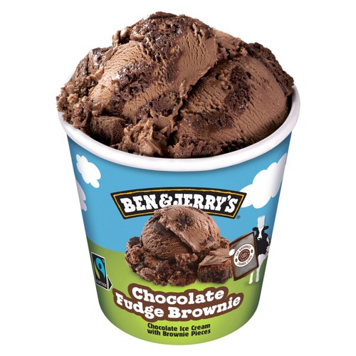 Ben & Jerry's Chocolate Fudge Brownie Ice Cream Tub 465ml