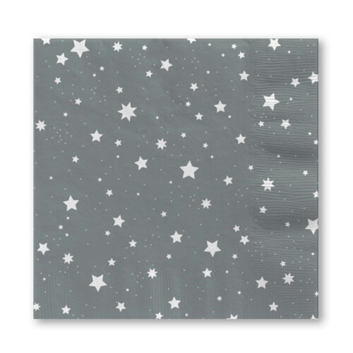 Nutmeg Home Silver Star Napkins