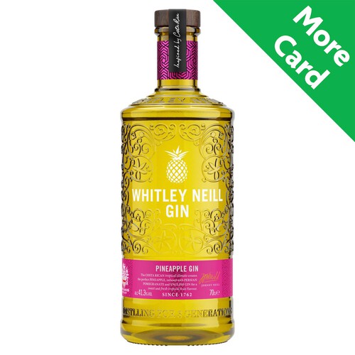 Whitley Neill Pineapple Gin (Abv 41.3%)