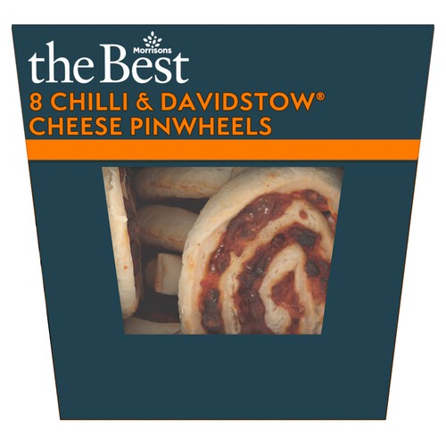 Morrisons The Best 8 Chilli & Davidstow Cheese Pinwheels