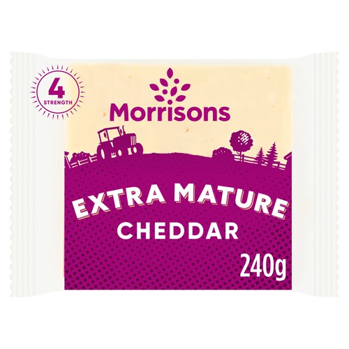 Morrisons Scottish Extra Mature White Cheddar