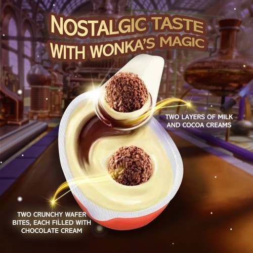 Kinder Joy Wonka Chocolate Egg 20g
