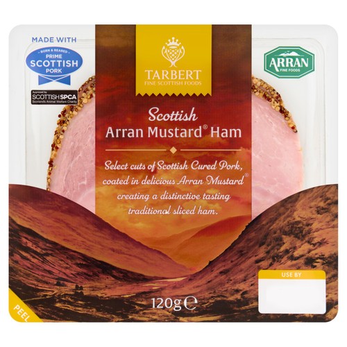 Tarbert Arran Mustard Ham 120g
