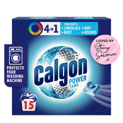 Calgon 4-In-1 Water Softener Limescale Prevention Tablets