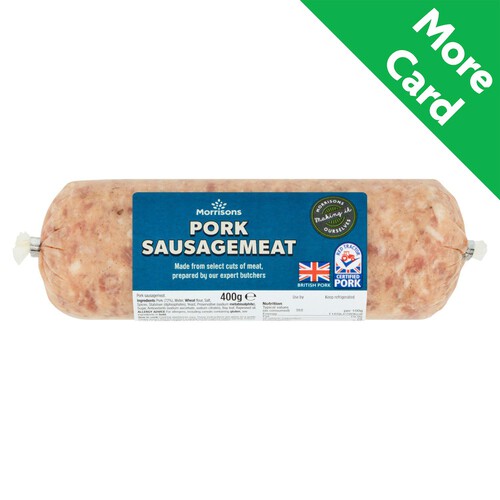 Morrisons Butcher's Style Pork Sausagemeat