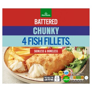 Morrisons Chunky Battered Pollock