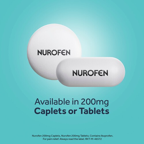 Nurofen Pain Relief 200mg Tablets Ibuprofen