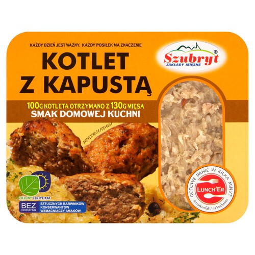 Szubryt Rissoles With Cabbage