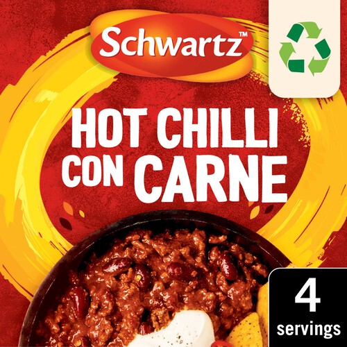 Schwartz Hot Chilli con Carne Recipe Mix