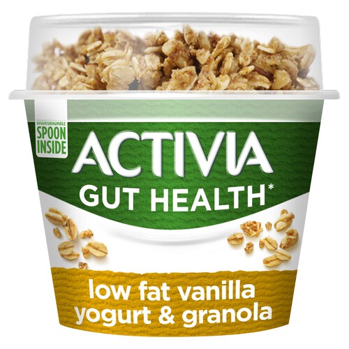 Activia Vanilla Yogurt With Granola