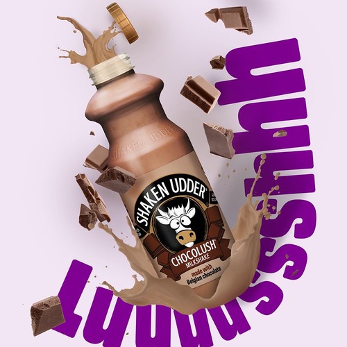 Shaken Udder Chocolush Milkshake