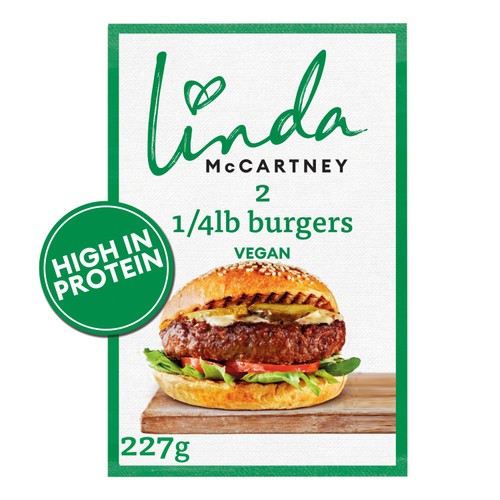 Linda McCartney's Vegetarian Quarter Pounder 227g