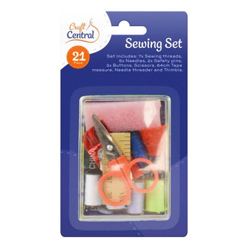 Craft Central Sewing Set 21pcs