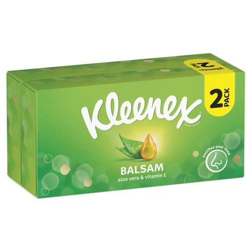 Kleenex Balsam Tissues 2 pack 