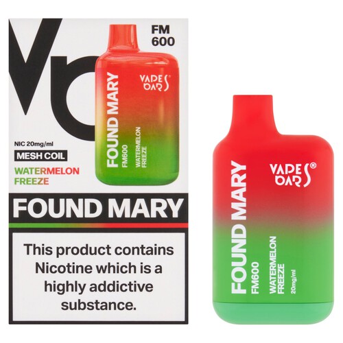 Found Mary Watermelon Freeze 20mg