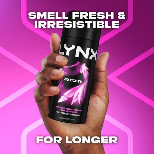 Lynx Excite Body Spray Deodorant For Men 150ml