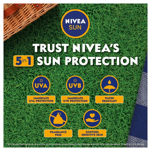 NIVEA SUN Kids & Babies Sensitive Protect Sun Cream Spray SPF50+ 