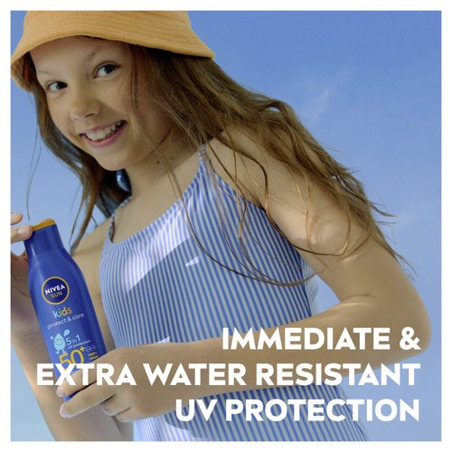 NIVEA SUN Kids Protect & Care Sun Cream Lotion SPF50+ 