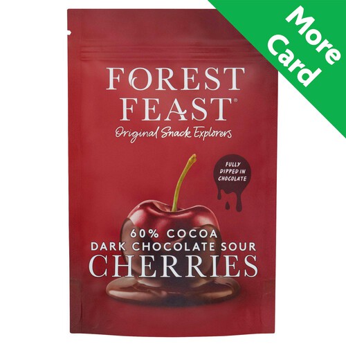 Forest Feast Belgian Dark Chocolate Sour Cherries 