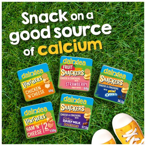 Dairylea Snackers Cheese & Crackers with Buttons   57.5g