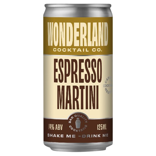 Brewdog Wonderland Cocktail Co. Espresso Martini