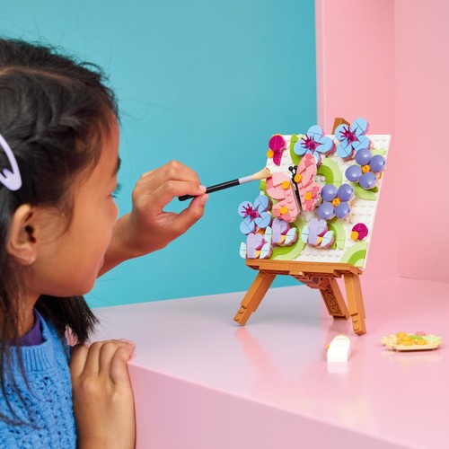 Lego Creator Floral Art Decor Painting 31390