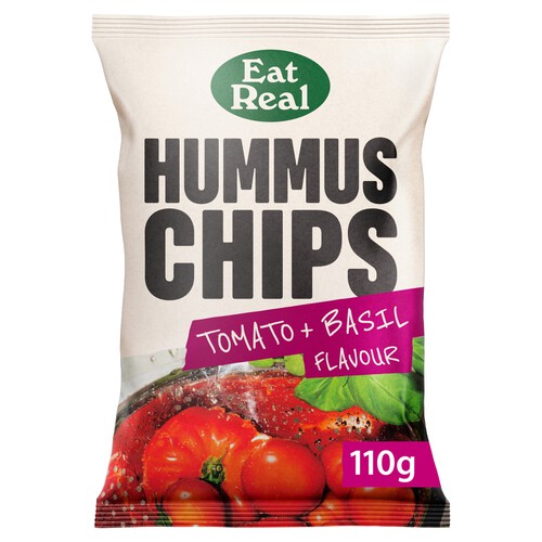 Eat Real Tomato & Basil Hummus Chips 