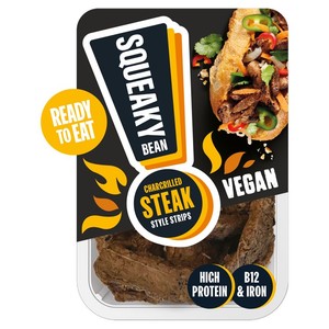 Squeaky Bean Chargrilled Steak Strips 120G