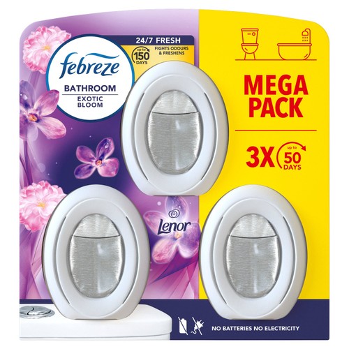 Febreze Bathroom Air Freshener Exotic Bloom 