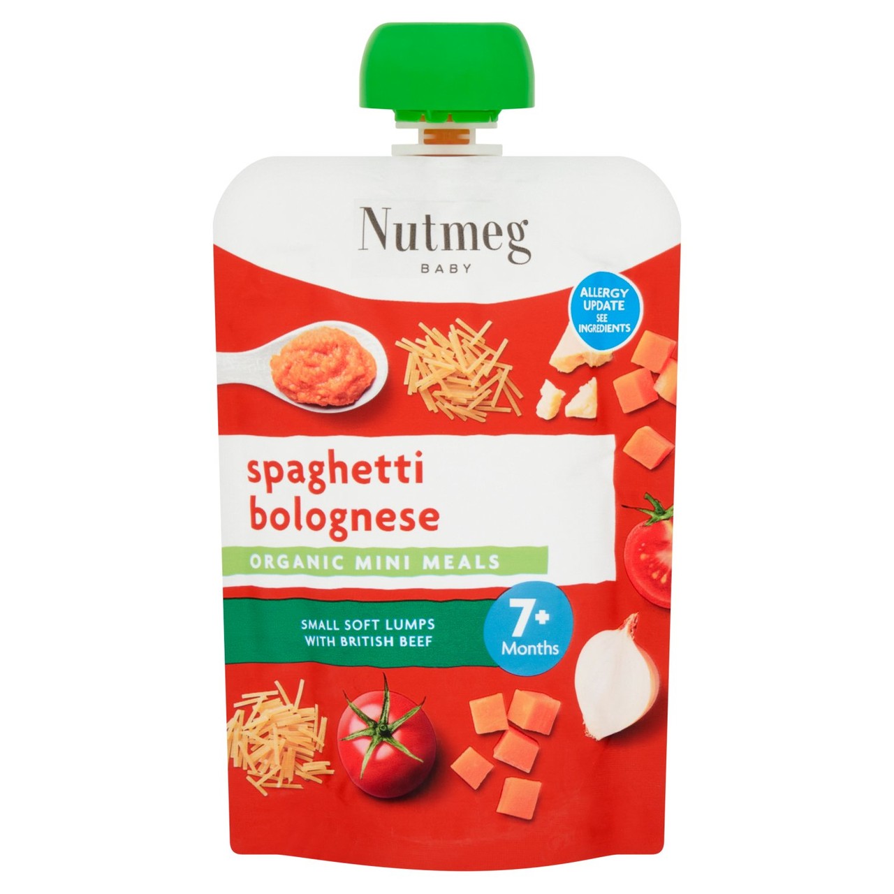 Nutmeg Spaghetti Bolognese Baby Food 7M+