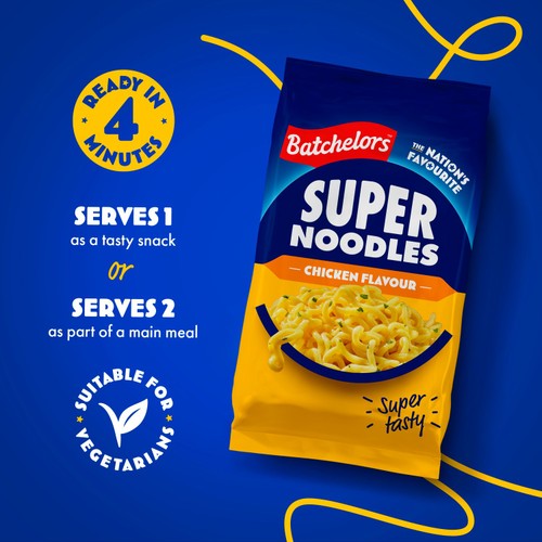 Batchelors Super Noodles Salt & Pepper Chicken Flavour 90g