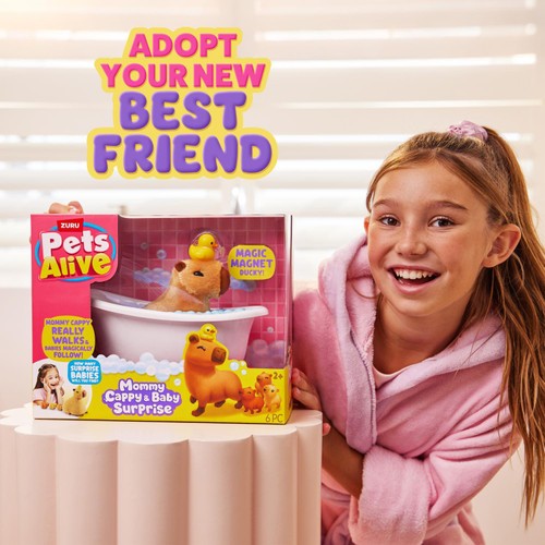 Pets Alive Mommy Capybara & Baby Surprise