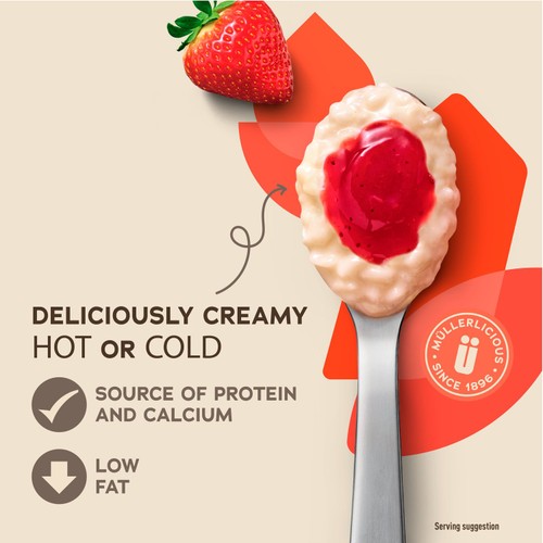 Muller Rice Strawberry Low Fat Dessert 170g