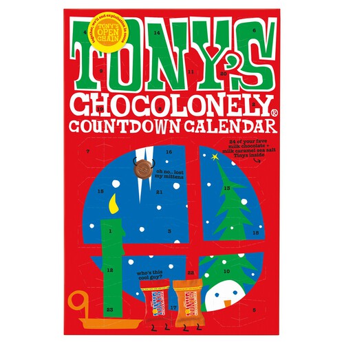 Tony's Chocolonely Countdown Calendar 