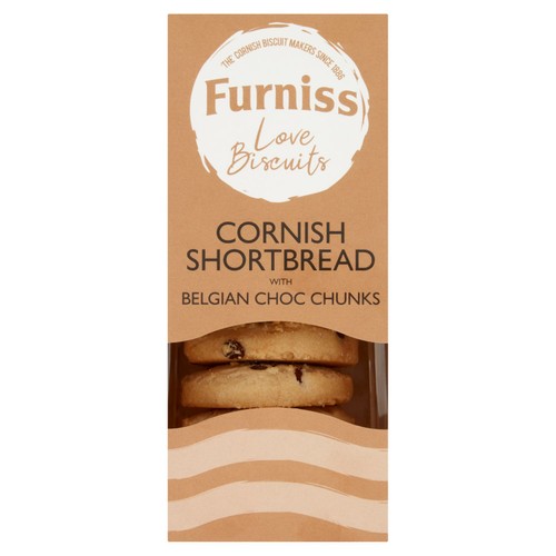 Furniss New Wave Cornish Shortbread With Belgian Choc Chunks 200g