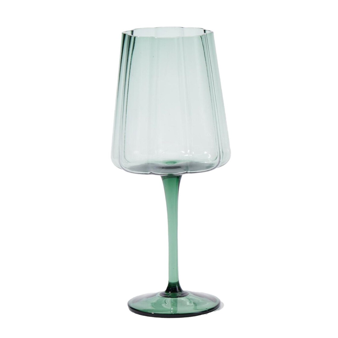 Nutmeg Home Floral Green Wine Glass Morrisons Online Groceries & Offers