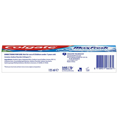 Colgate Max Fresh Cooling Crystals Toothpaste