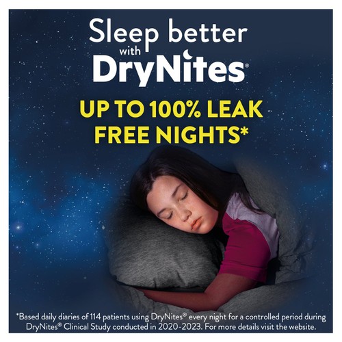 Huggies Drynites Age 8-13 Girl Mega 