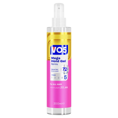 VO5 Mega Hold Gel Spray 200ml