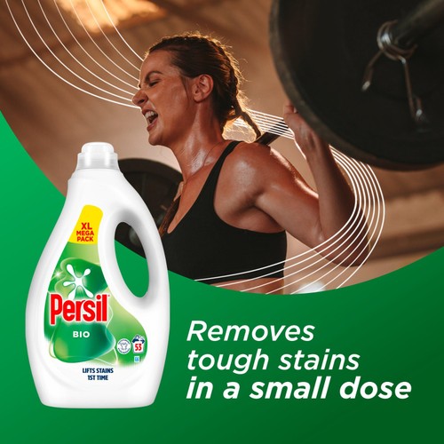 Persil Bio Liquid Laundry Washing Detergent 53 Washes